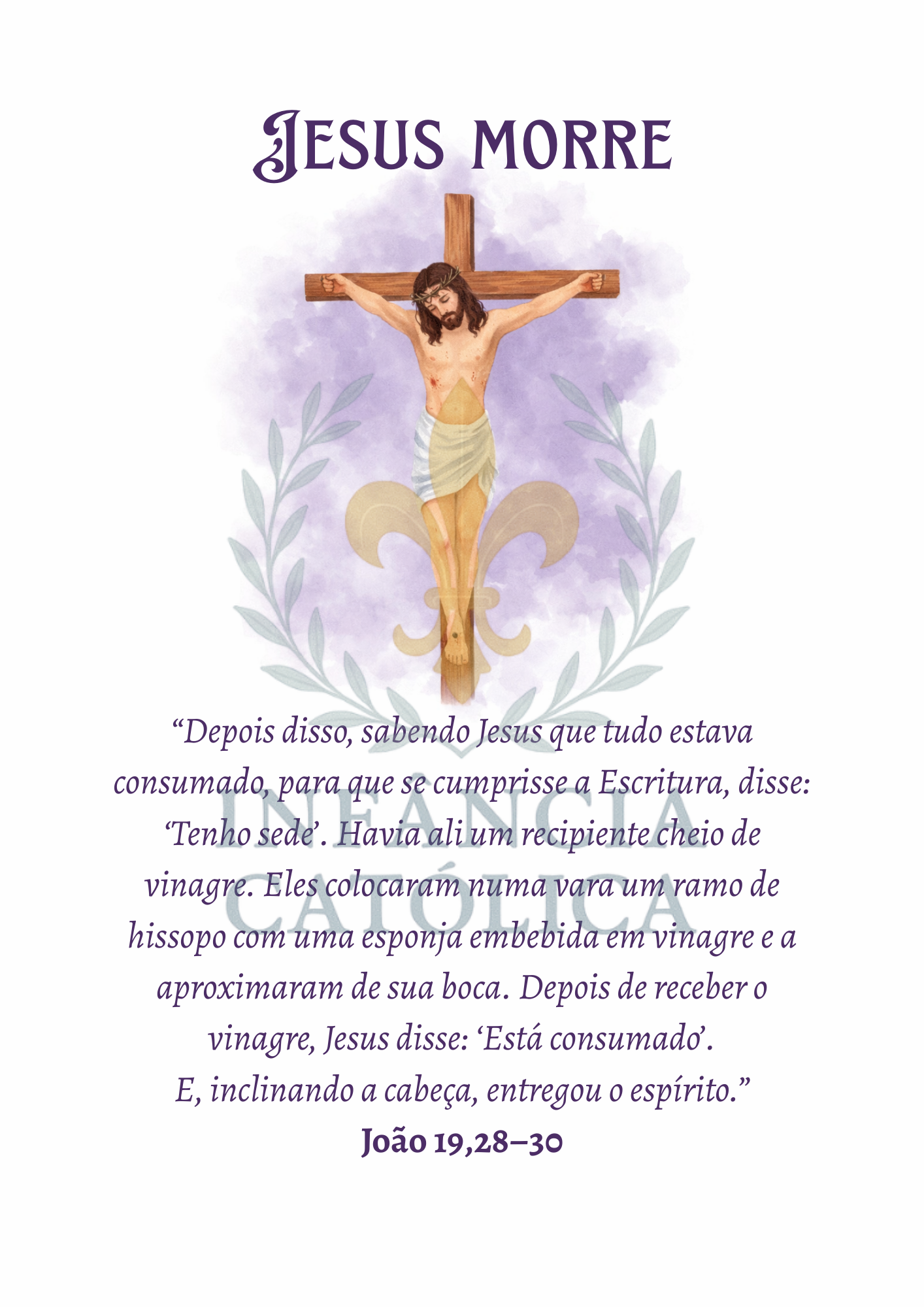 A Paixão de Cristo - Sequência de Cards