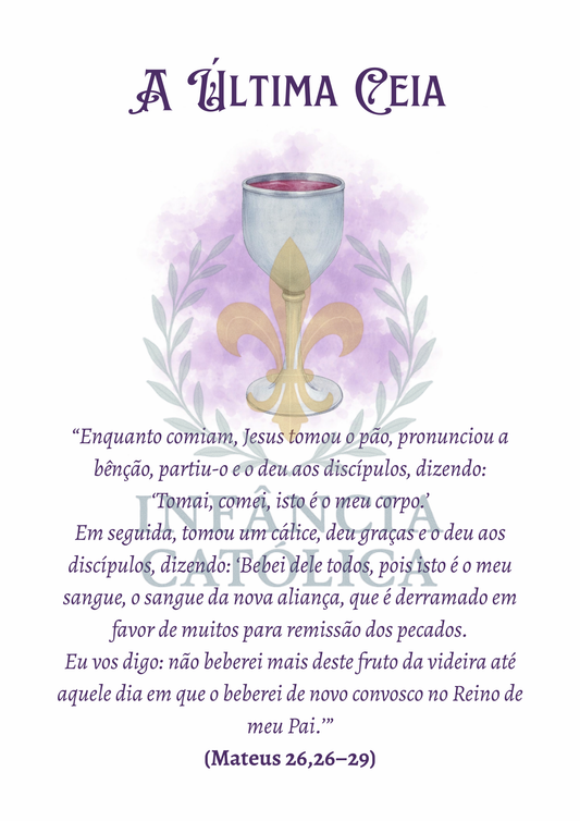 A Paixão de Cristo - Sequência de Cards