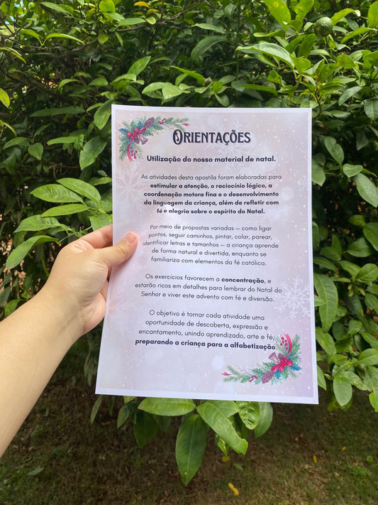 Livro de Atividades de Natal