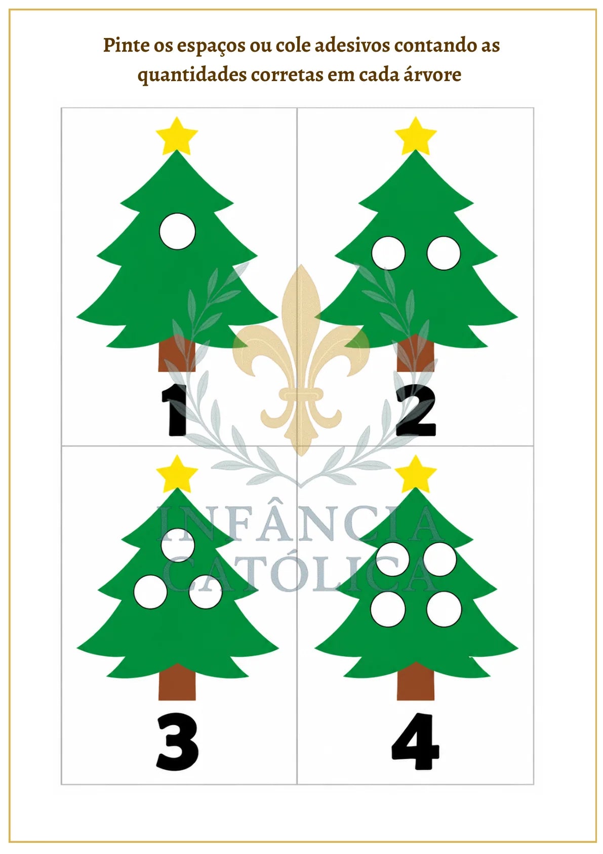 Página do Livro de Atividades de Natal - Volume I, amostra 6