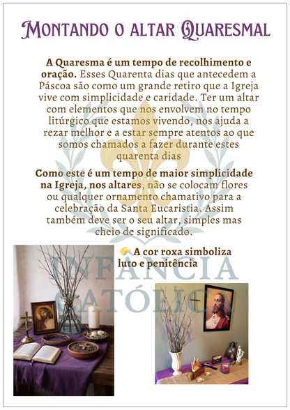 Combo Quaresma e Páscoa