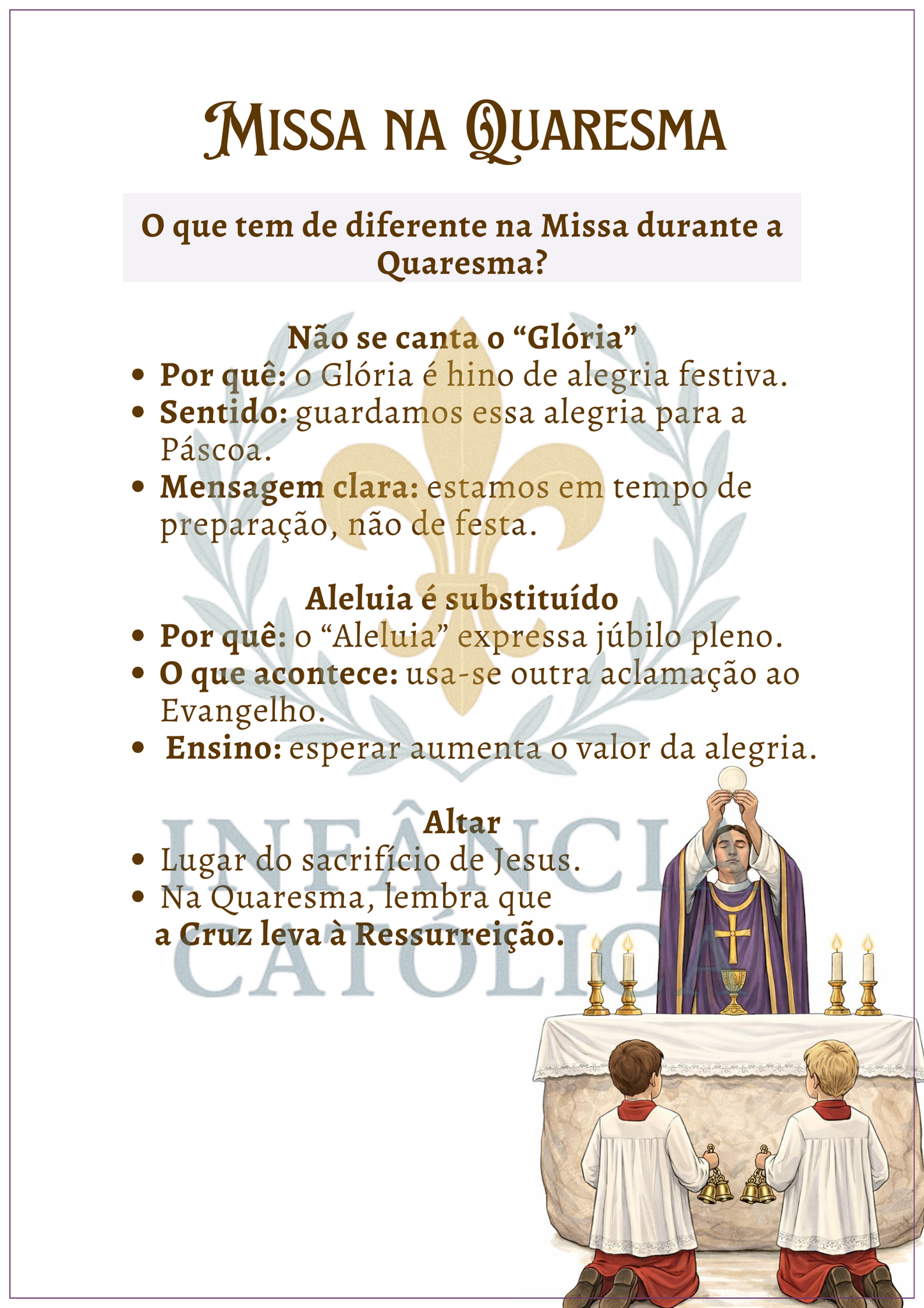 Combo Quaresma e Páscoa