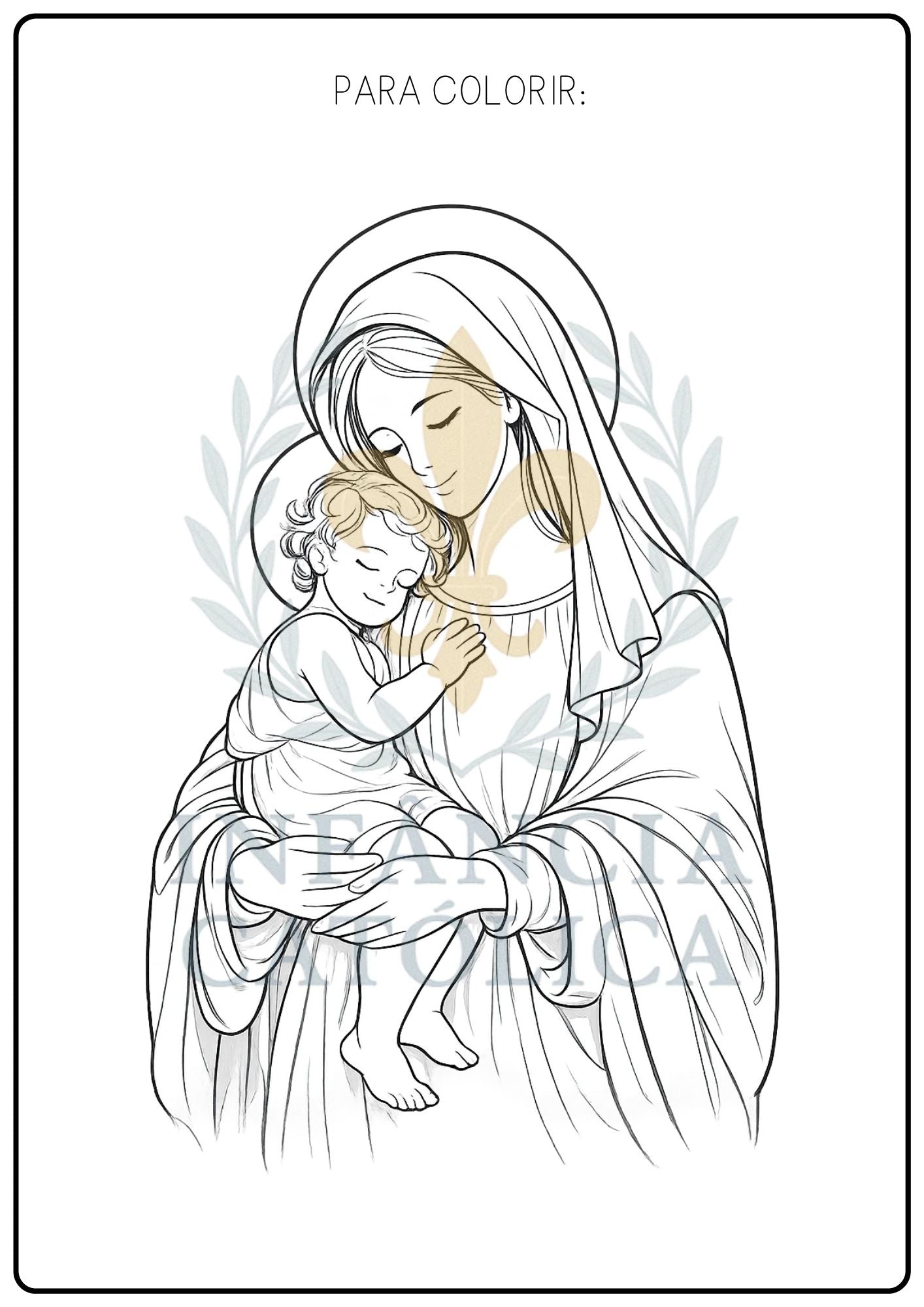 Dia das Mães - Atividades com Amor e Fé
