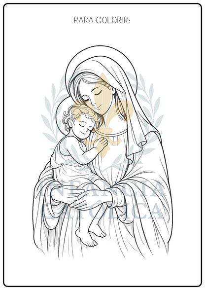 Dia das Mães - Atividades com Amor e Fé