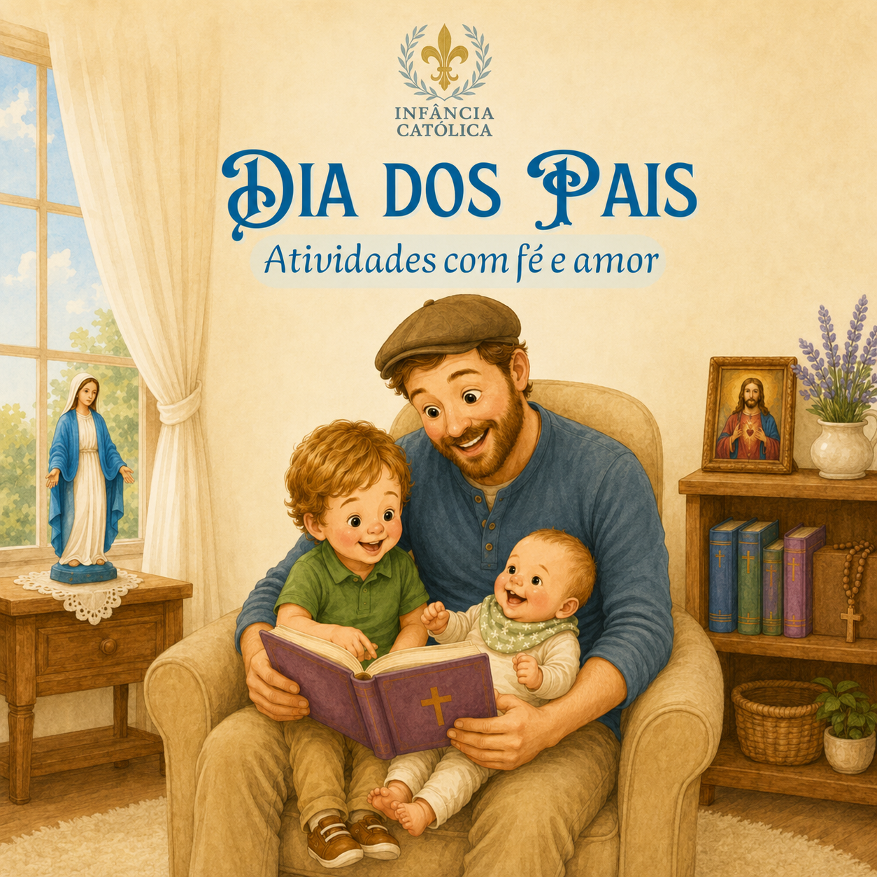Dia dos Pais - Atividades com Fé e Amor