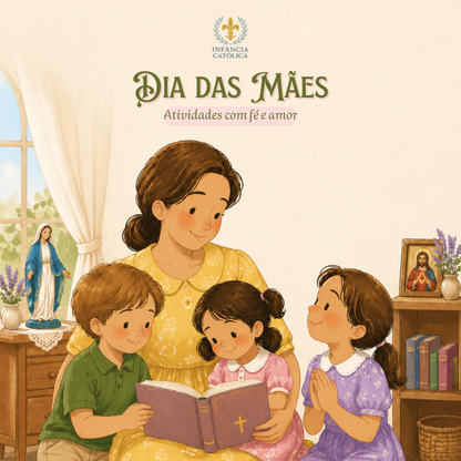 Dia das Mães - Atividades com Amor e Fé