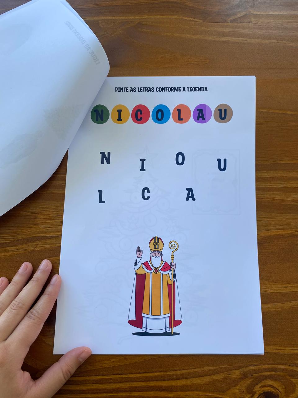 Livro de Atividades de Natal