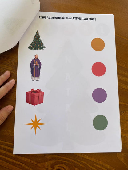 Livro de Atividades de Natal
