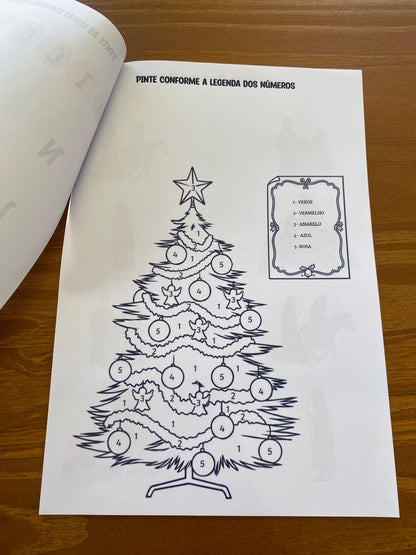 Livro de Atividades de Natal