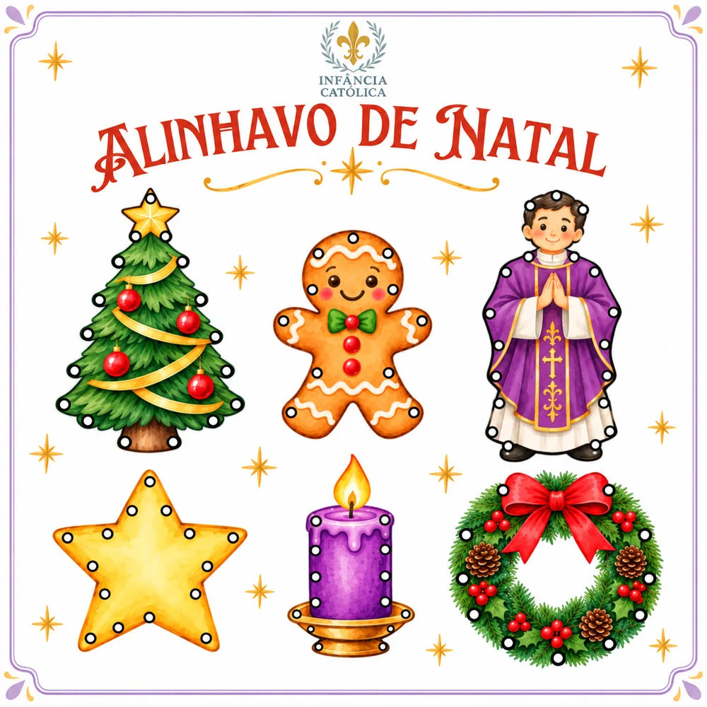 Capa do livro Alinhavo de Natal