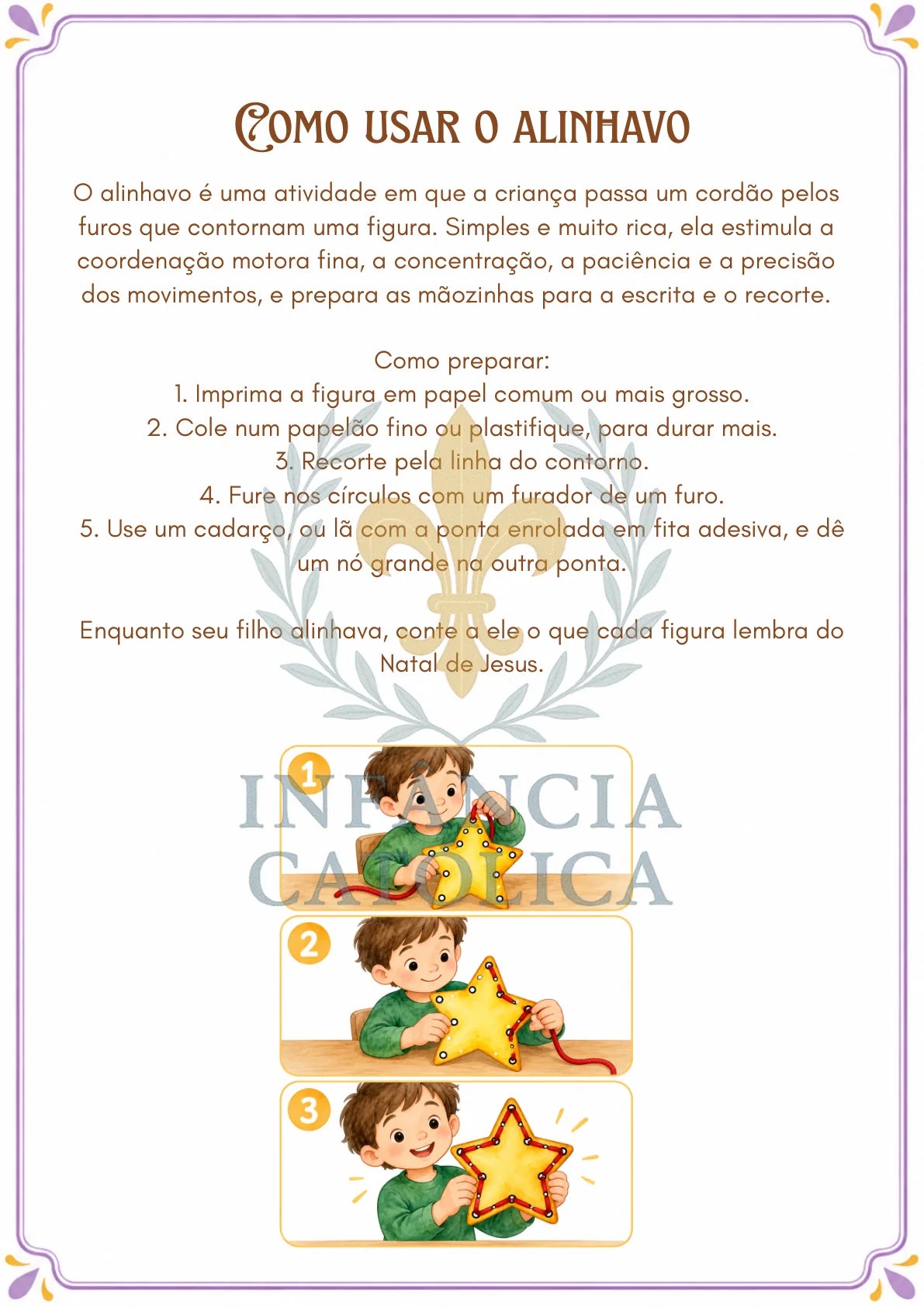 Página do livro Alinhavo de Natal, amostra 1