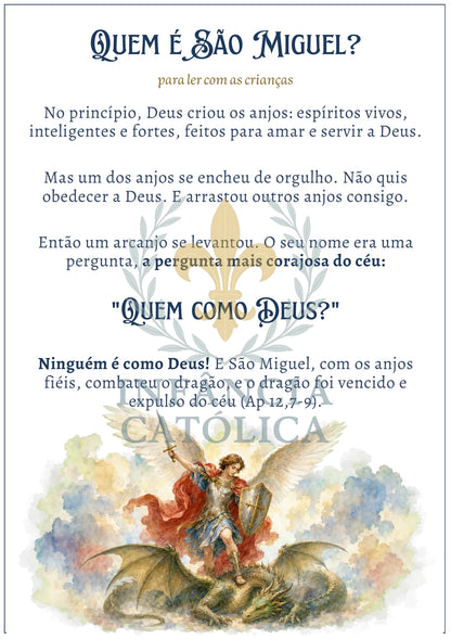 Quaresma de São Miguel - Guia de Oração para a Família