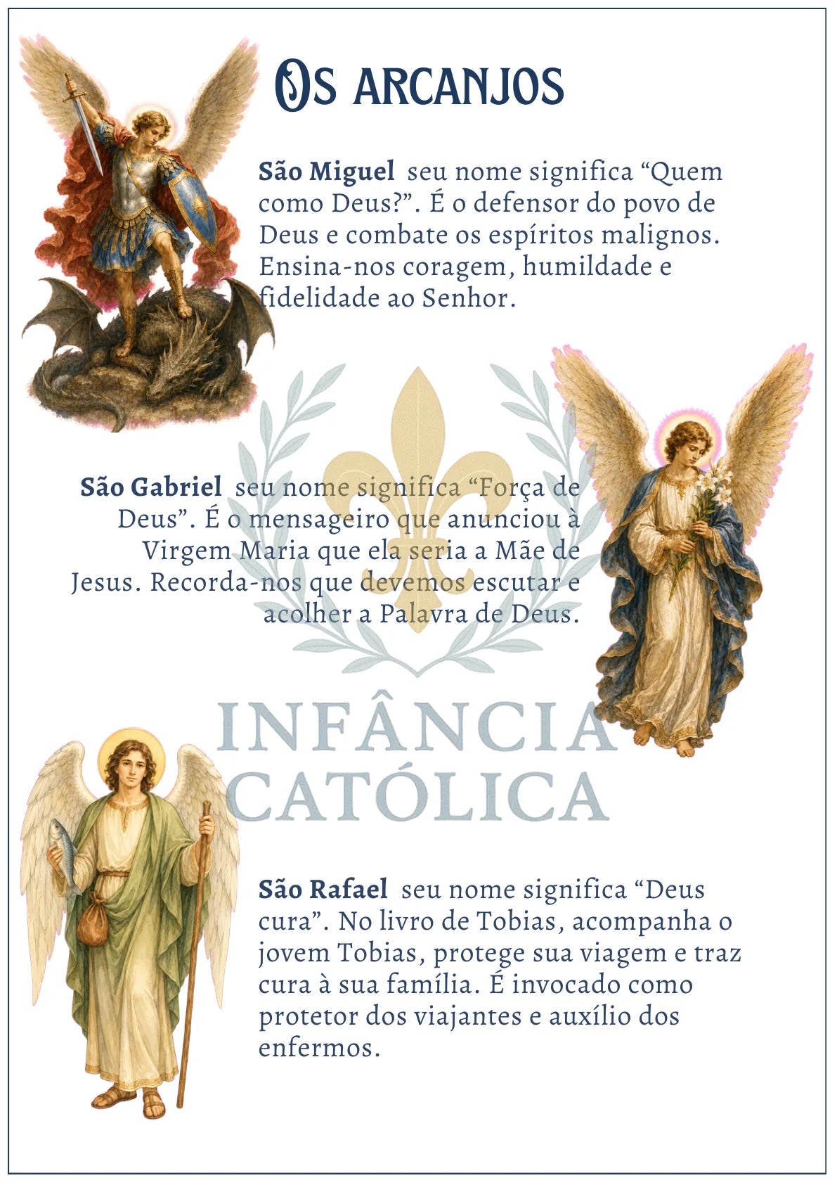 São Miguel Arcanjo - Livro de Atividades