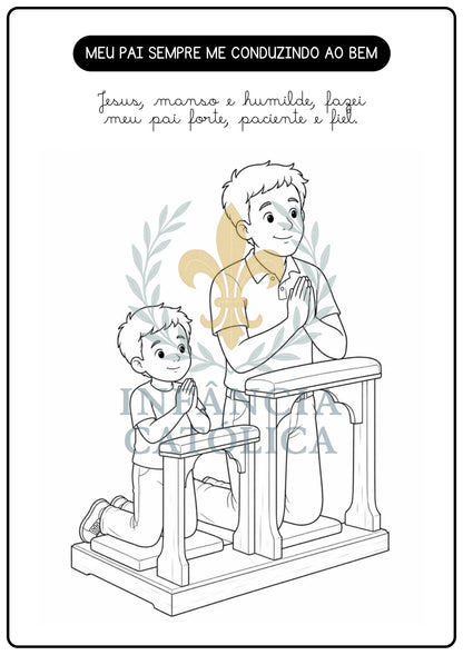 Dia dos Pais - Atividades com Fé e Amor