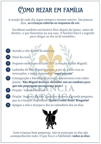 Quaresma de São Miguel - Guia de Oração para a Família