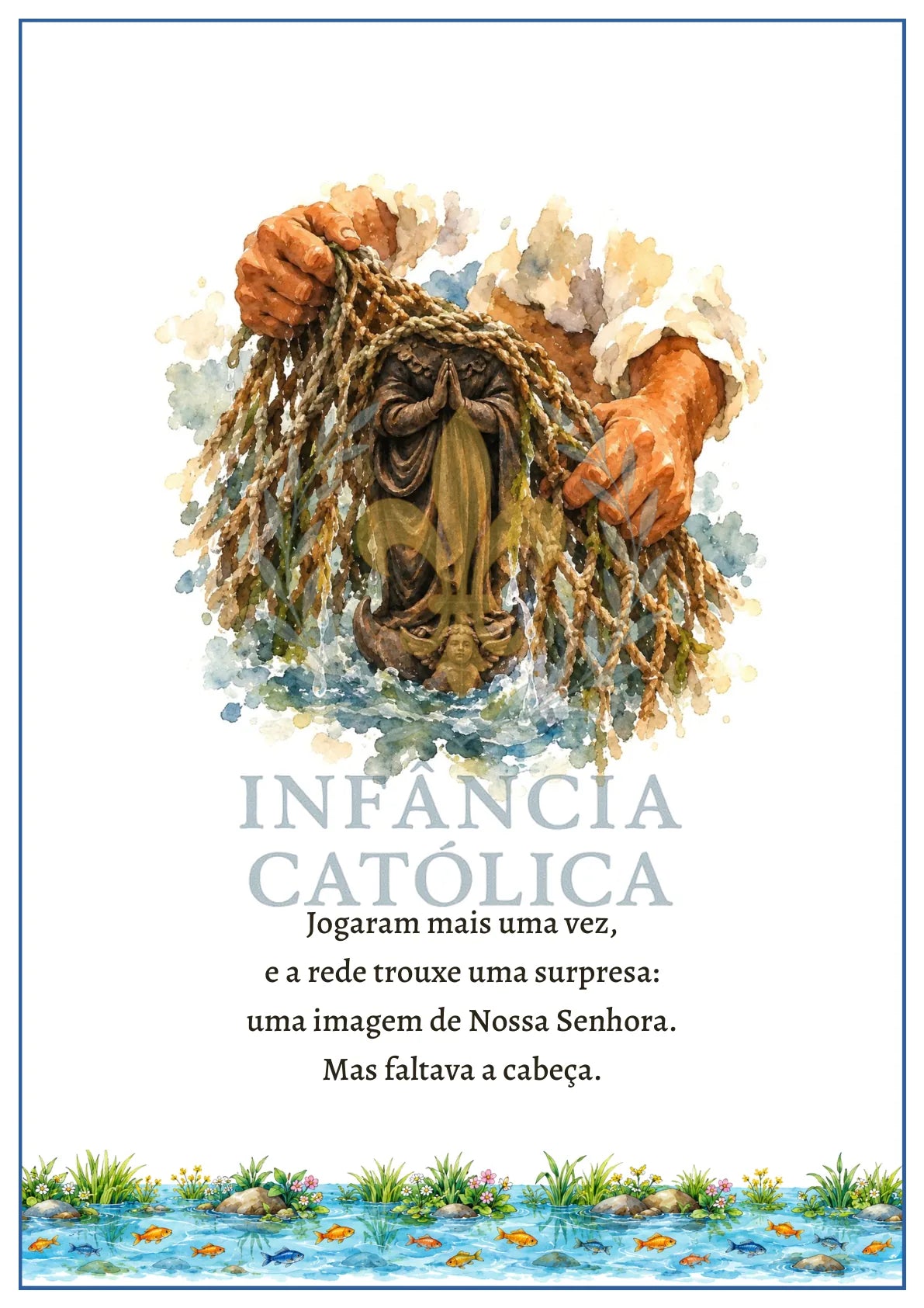 Página do livro Nossa Senhora Aparecida, amostra 1