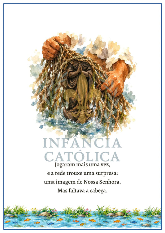 Página do livro Nossa Senhora Aparecida, amostra 1