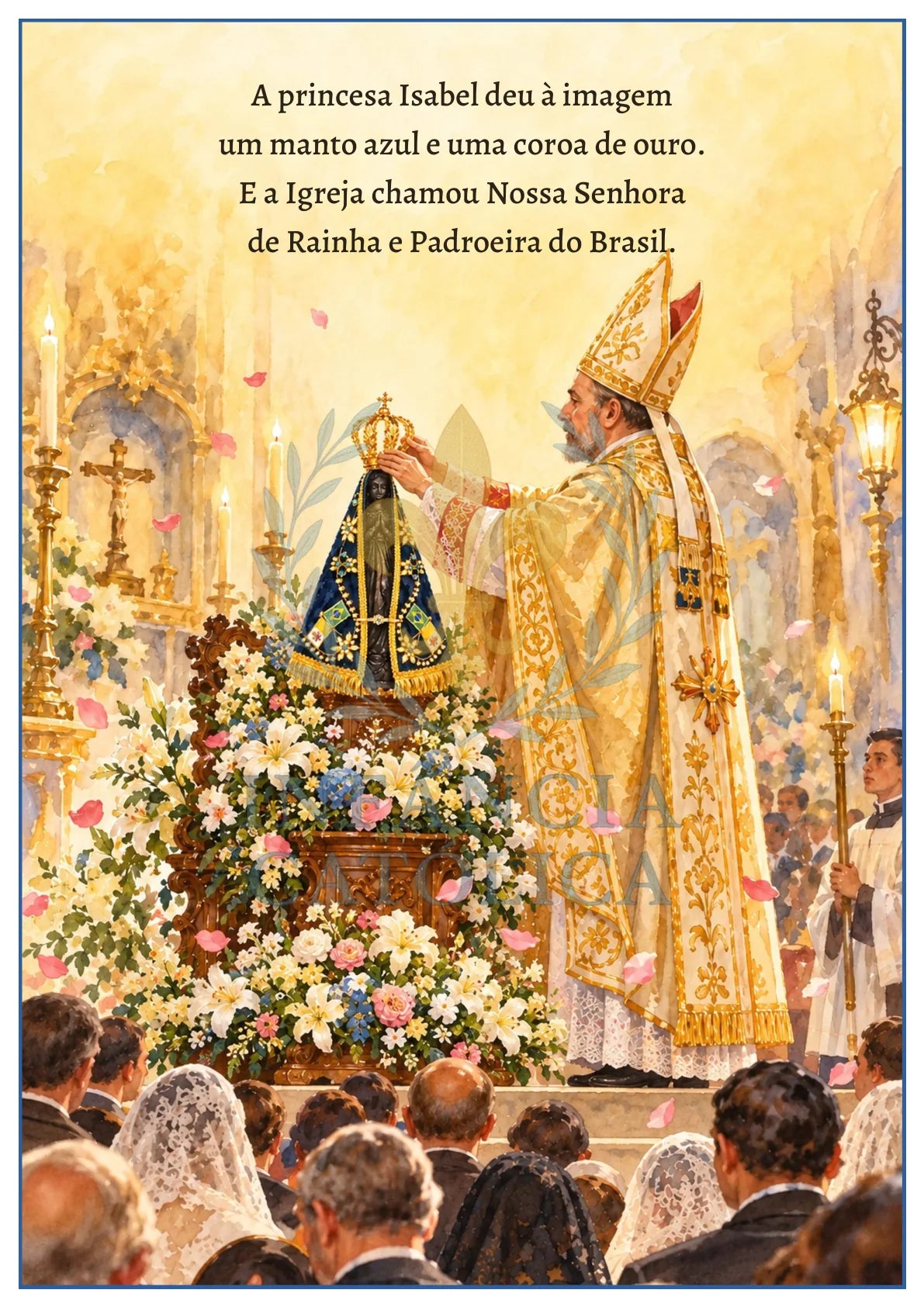 Página do livro Nossa Senhora Aparecida, amostra 5