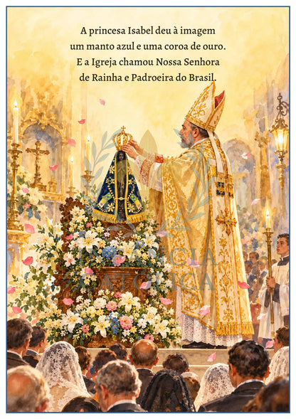 Página do livro Nossa Senhora Aparecida, amostra 5
