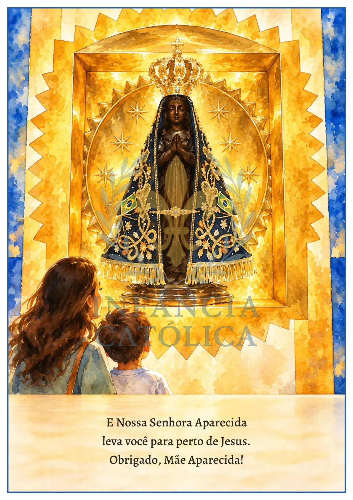 Página do livro Nossa Senhora Aparecida, amostra 6