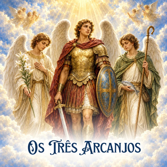 Capa do livro Os Três Arcanjos